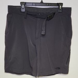 The North Face Charcoal Gray Belted Shorts
